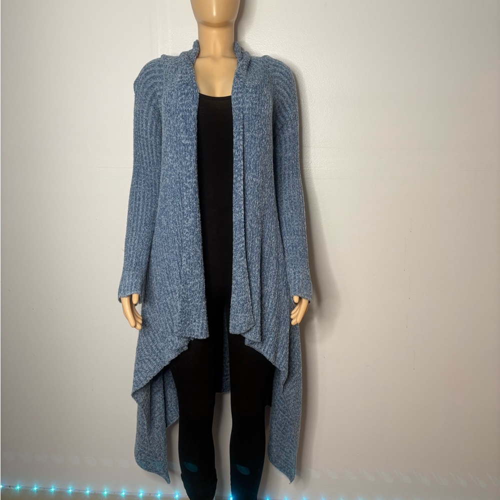 Skinnygirl Heather Blue Women's Cardigan